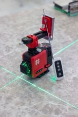 Shijing Tools 12 Çizgi (3D) Yeşil Çizgi Lazer 7859E