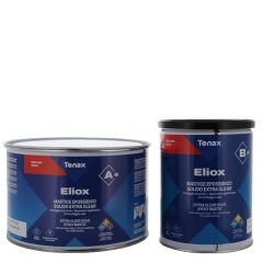 TENAX ELIOX A + B Şeffaf 45° Kesim Yapıştırma ve Dolgu Malzemesi