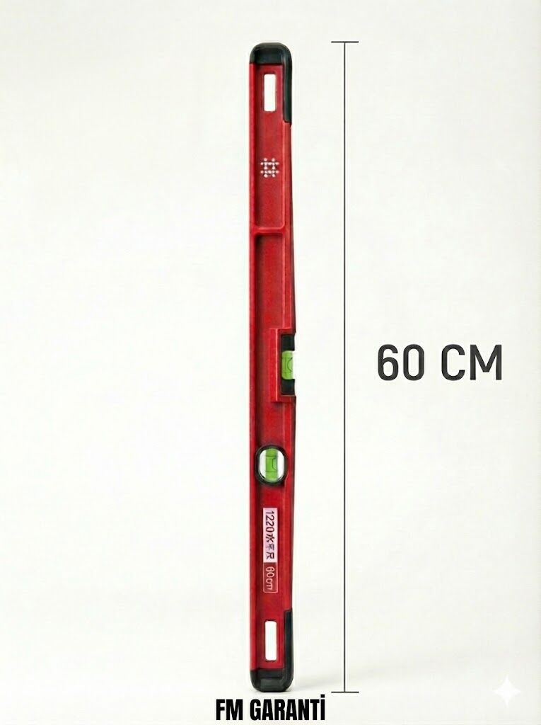 Shijing Tools 1220 Serisi 60cm Profesyonel Su Terazisi