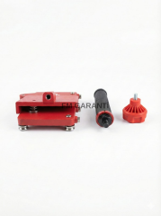 Shijing Tools Taşınabilir Büyük Plaka Kesme Makinası 9510-3200 Raylı Sulu Kesim ( ÇİFT KAFALI + MANUEL KESİM APARATI )