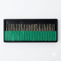 Todrill Elmas Camcı Gravür Freze Taşlama Uç Seti 30 Parça