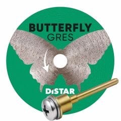 Distar 45x0,6x5,8F Kelebek Elmas Kesici Bıçak