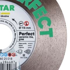 Distar Elmas kesme bıçağı 1A1R 115x1,5x25x22,23H PERFECT