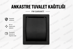 Ankastre Tuvalet Kağıtlığı Seramik Uyumlu