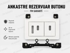 ANKASTRE GİZLİ REZERVUAR BUTONU - ALTTAN