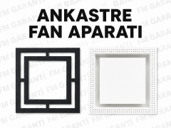 Ankastre Fan Havalandırma Aparatı ( KARE ) — Seramik Uyumlu