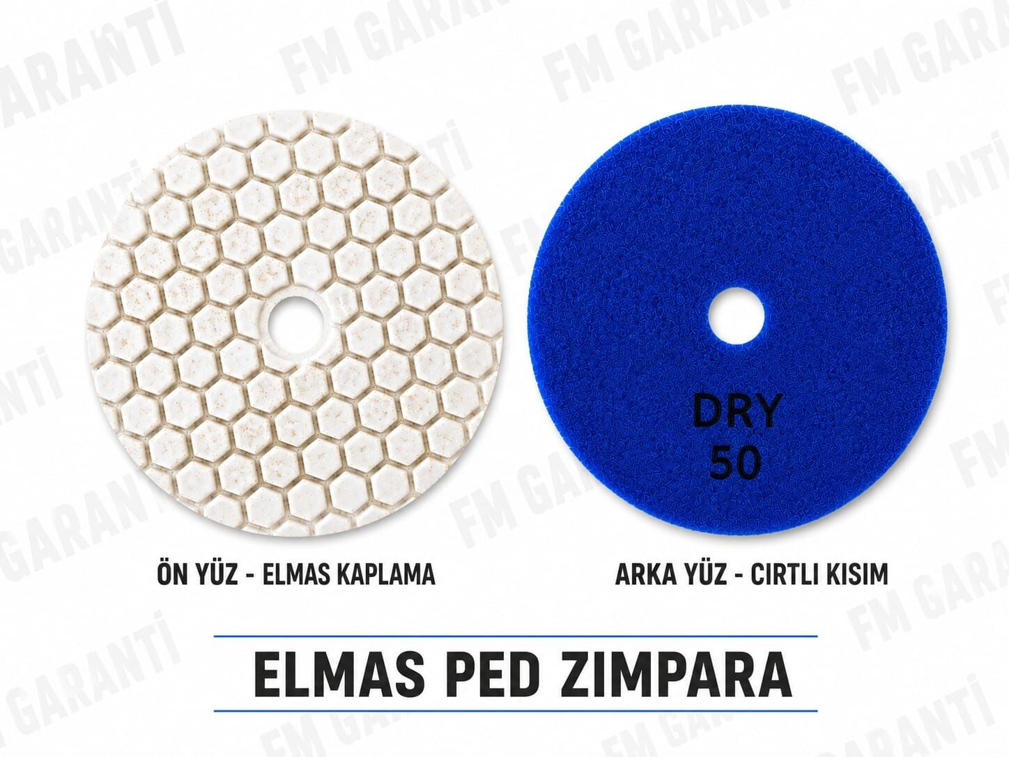 ELMAS PED ZIMPARA 50 KUM ÇAP 115 MM