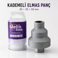 STELLA LİNE KADEMELİ ELMAS PANÇ 20- 35-50 MM