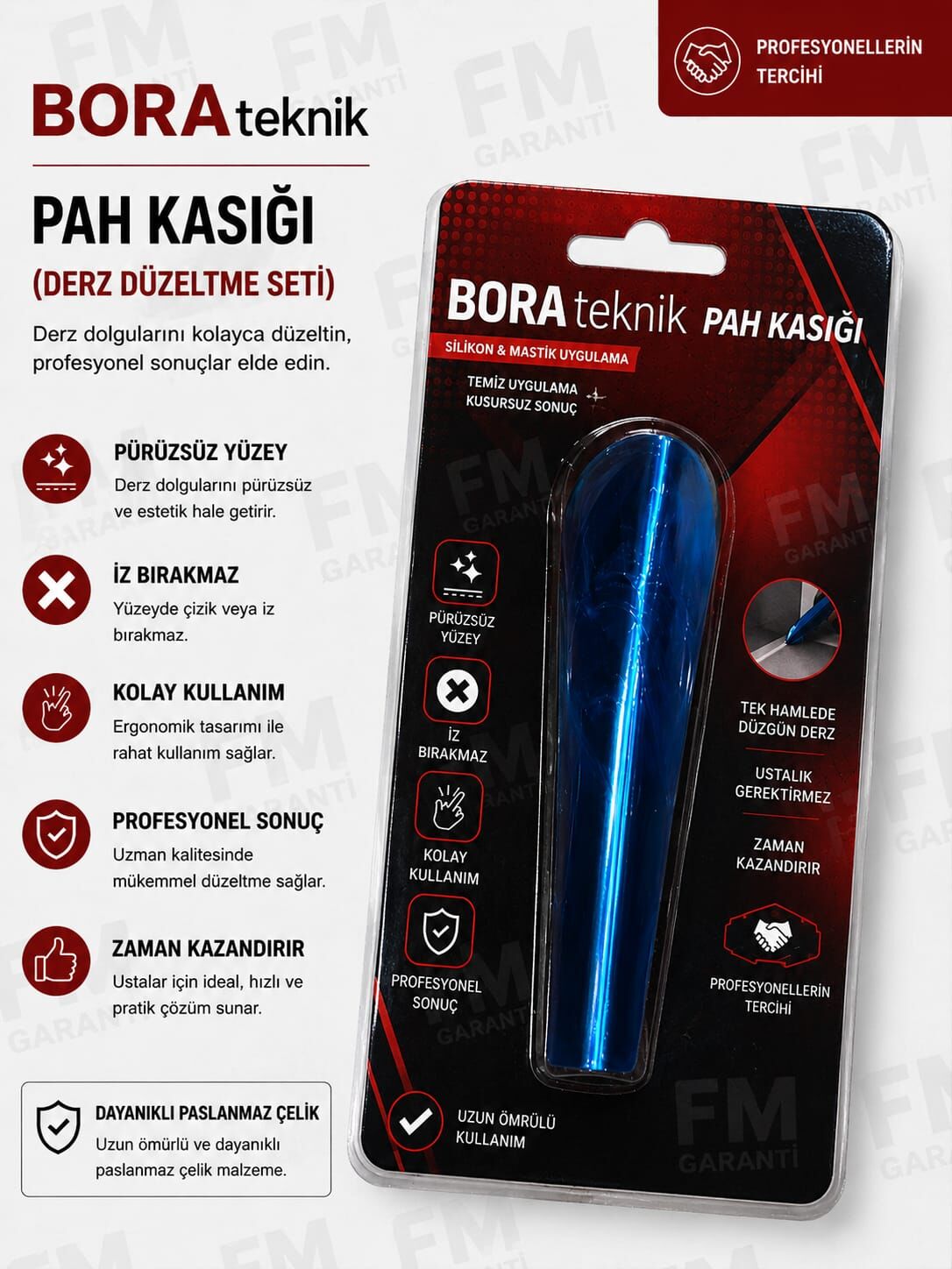 BORA TEKNİK PAH KAŞIĞI