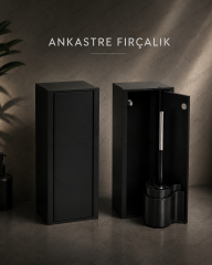 Ankastre Tuvalet Fırçalık - Seramik Uyumlu