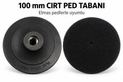 ELMAS PED ZIMPARA TABANI 100 MM