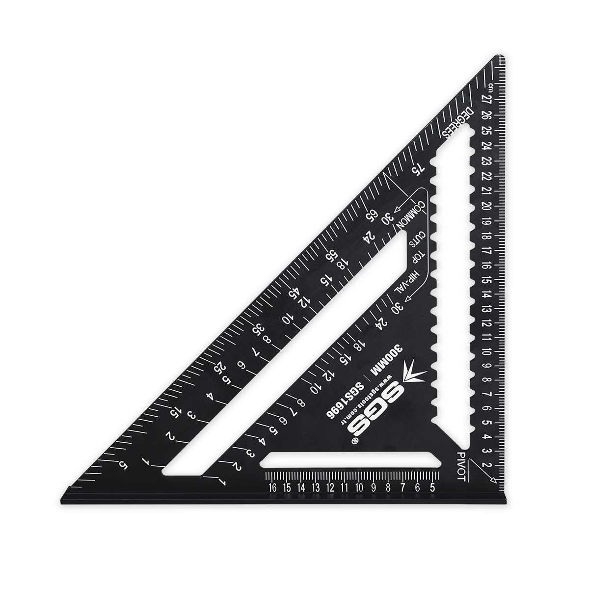 SGS Alüminyum Üçgen Gönye 300 mm (SGS1696)