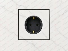 Ankastre Gizli Priz Tekli – 12 mm Seramik Uyumlu